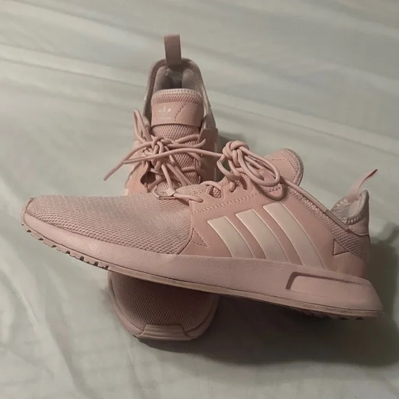 Adidas Women's Blush Pink Sneakers - Picture 1 of 9
